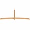 Ekena Millwork Bellingham Timber Gable Bracket, Western Red Cedar, 108"W x 49"H x 3 1/2"D x 3 1/2"F, 11/12 Pitch GBW108X49X0404BEL00SWR - alternate 5